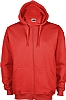 Sudadera Cremallera Entera Capucha Bilbao Joylu - Color Rojo